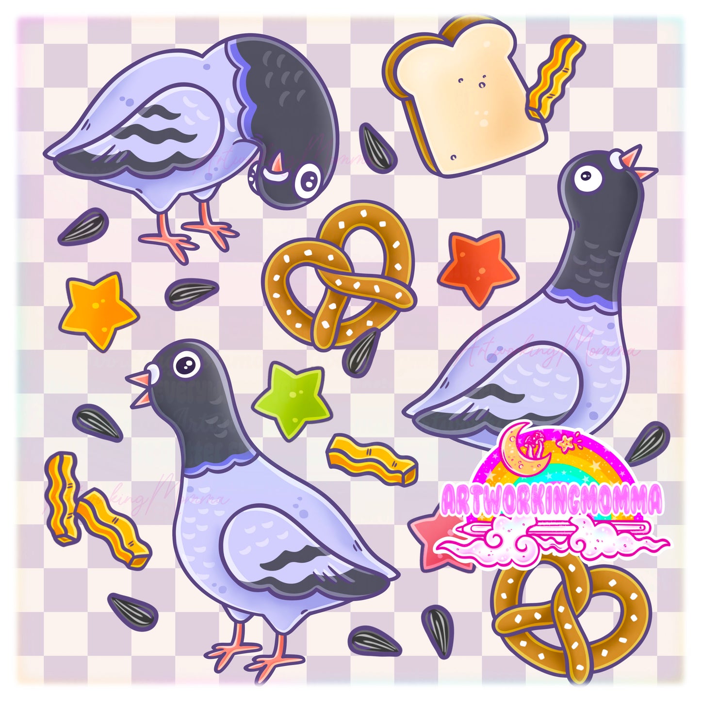 Silly Pigeons & PNG