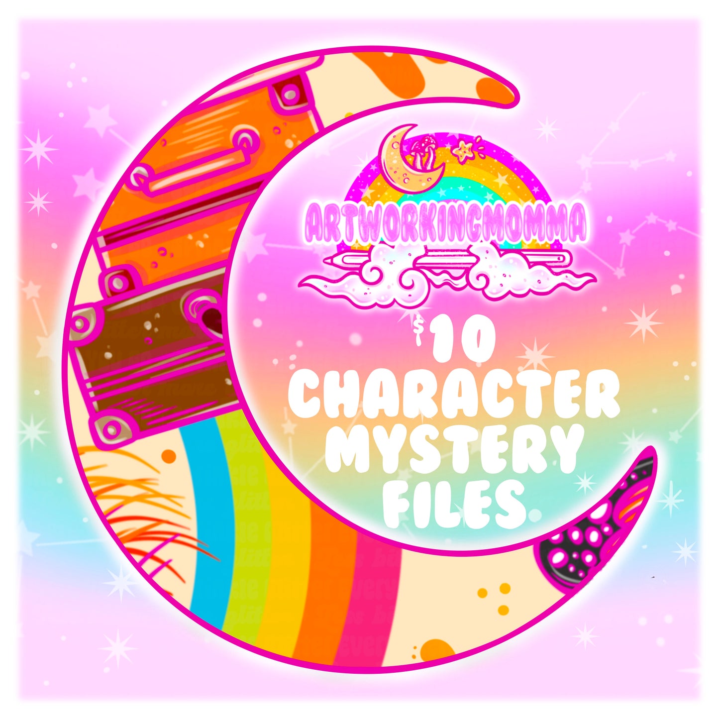 Limited New Colorway Character Mystery and PNG