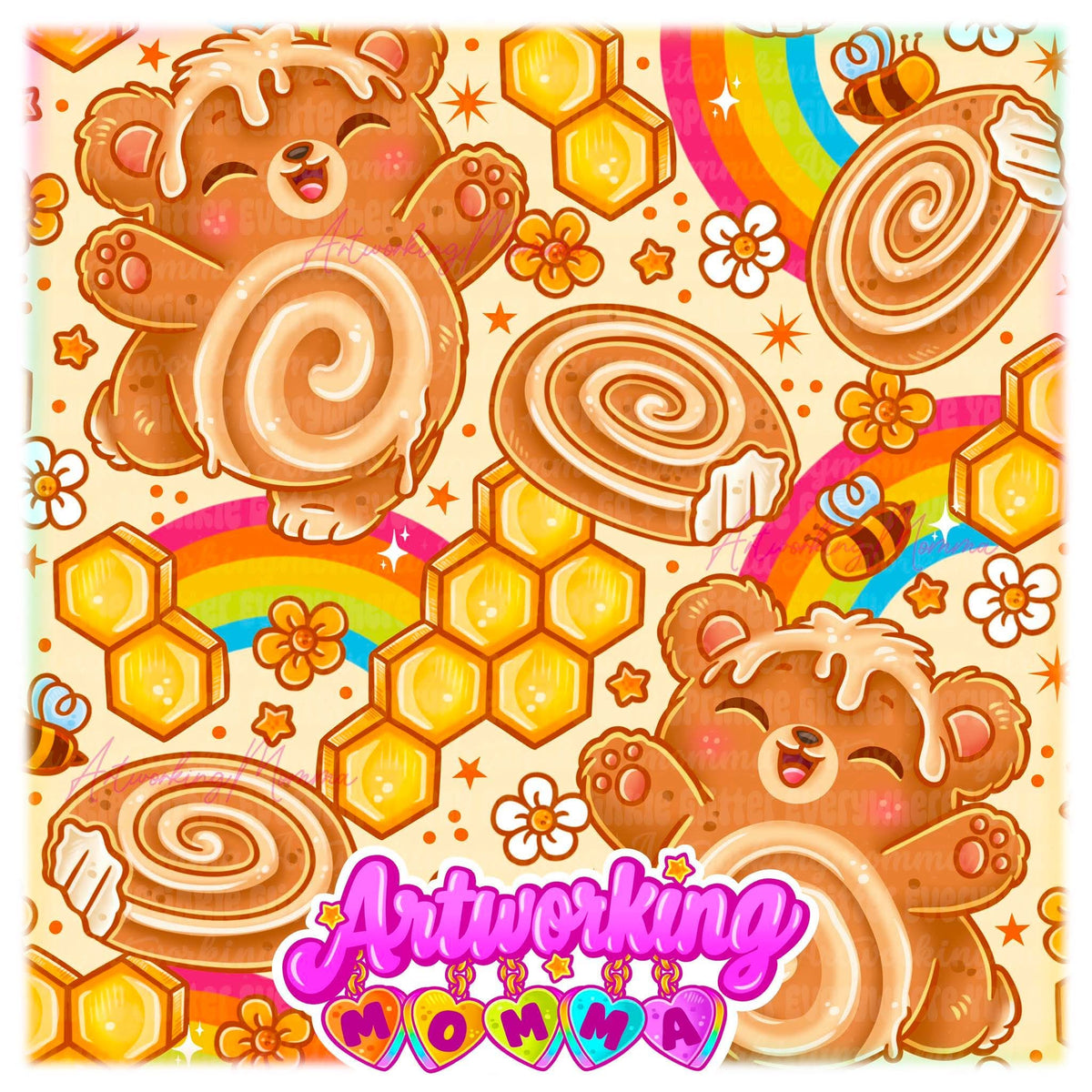 Debbie Honey Bun Bears