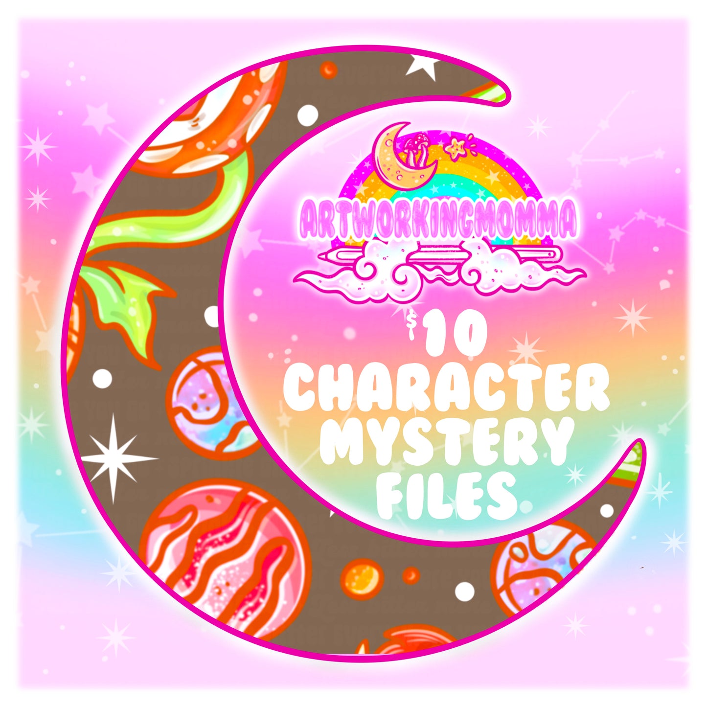 Limited New Colorway Character Mystery and PNG BUNDLE no surprises included
