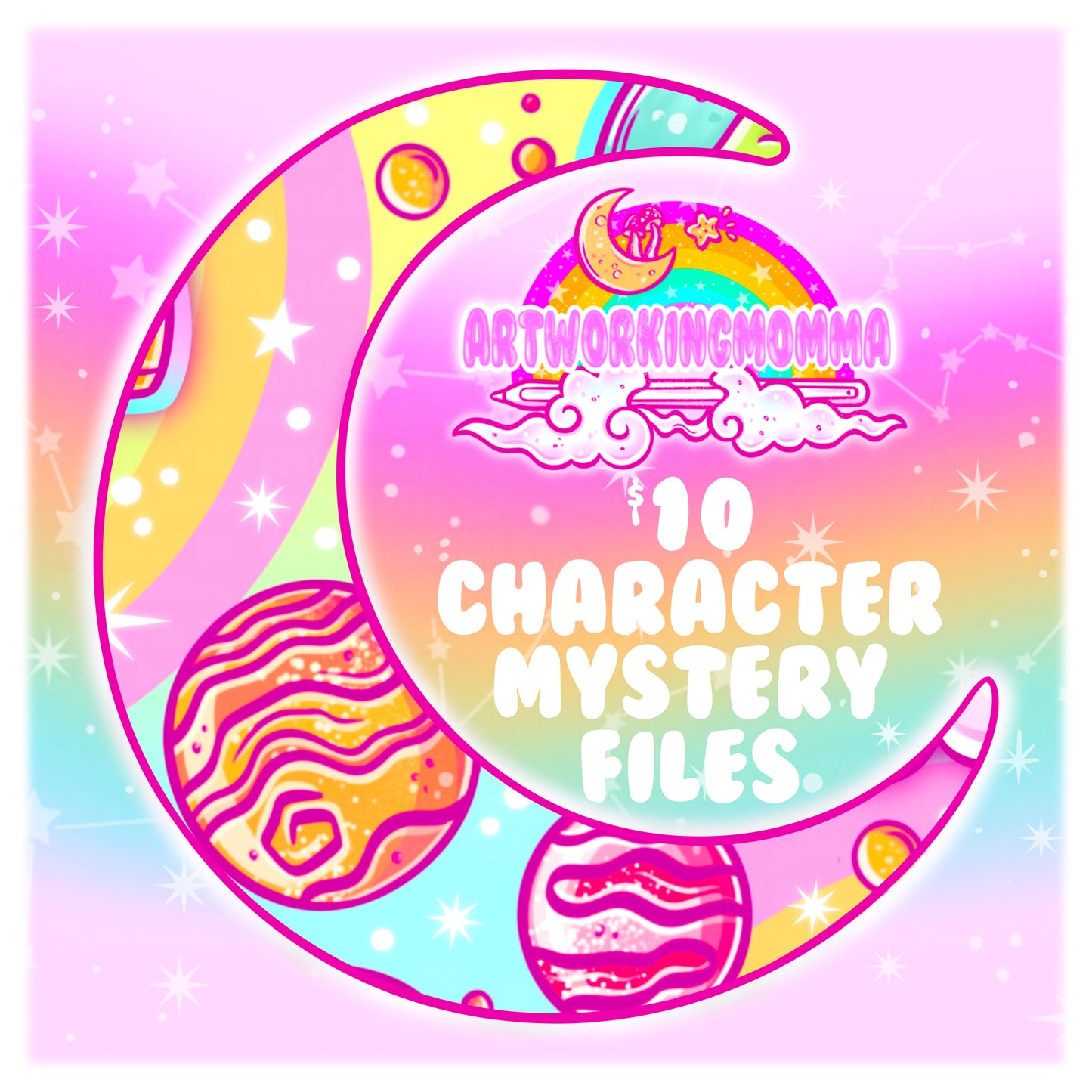 Limited New Colorway Character Mystery and PNG