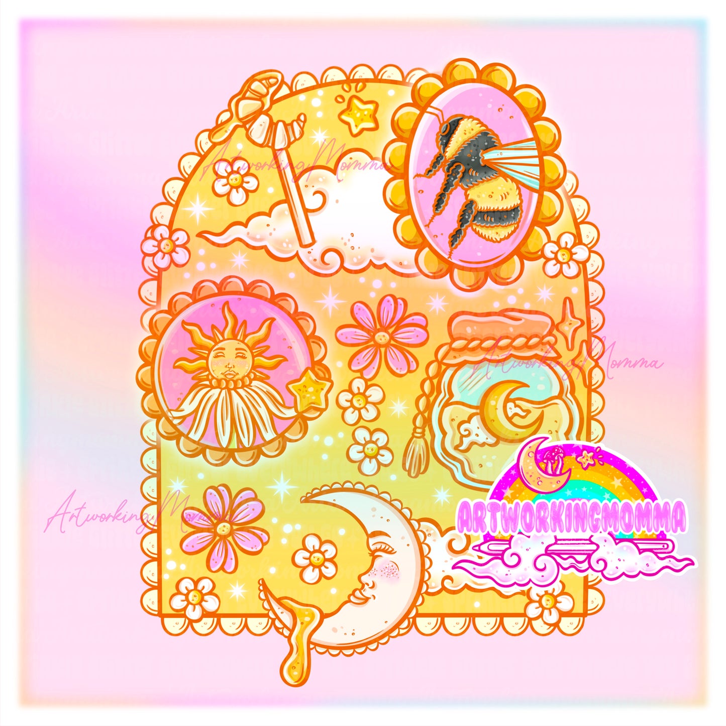 Magical Honey Yellow and PNG