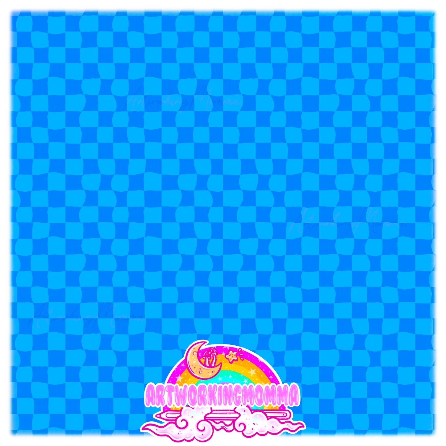 Blue Checkers