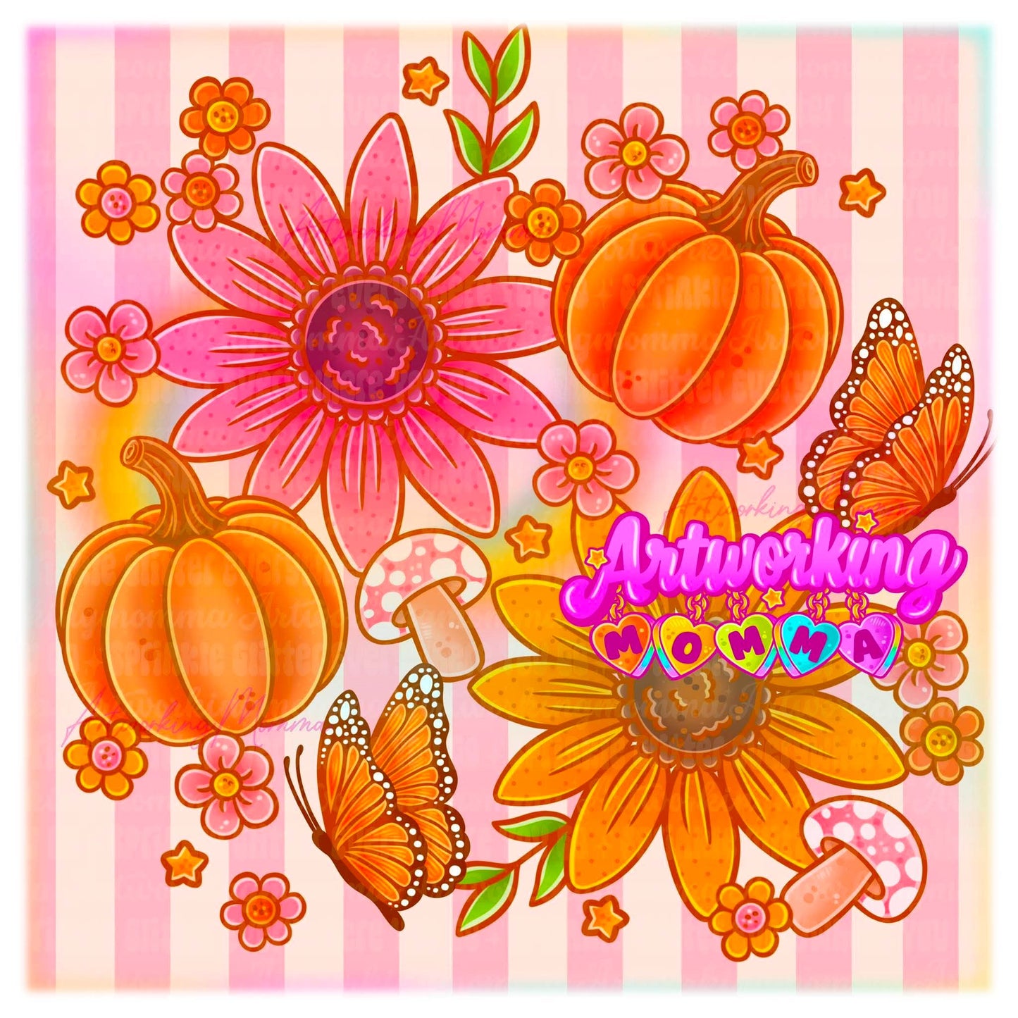 Pastel Fall Floral