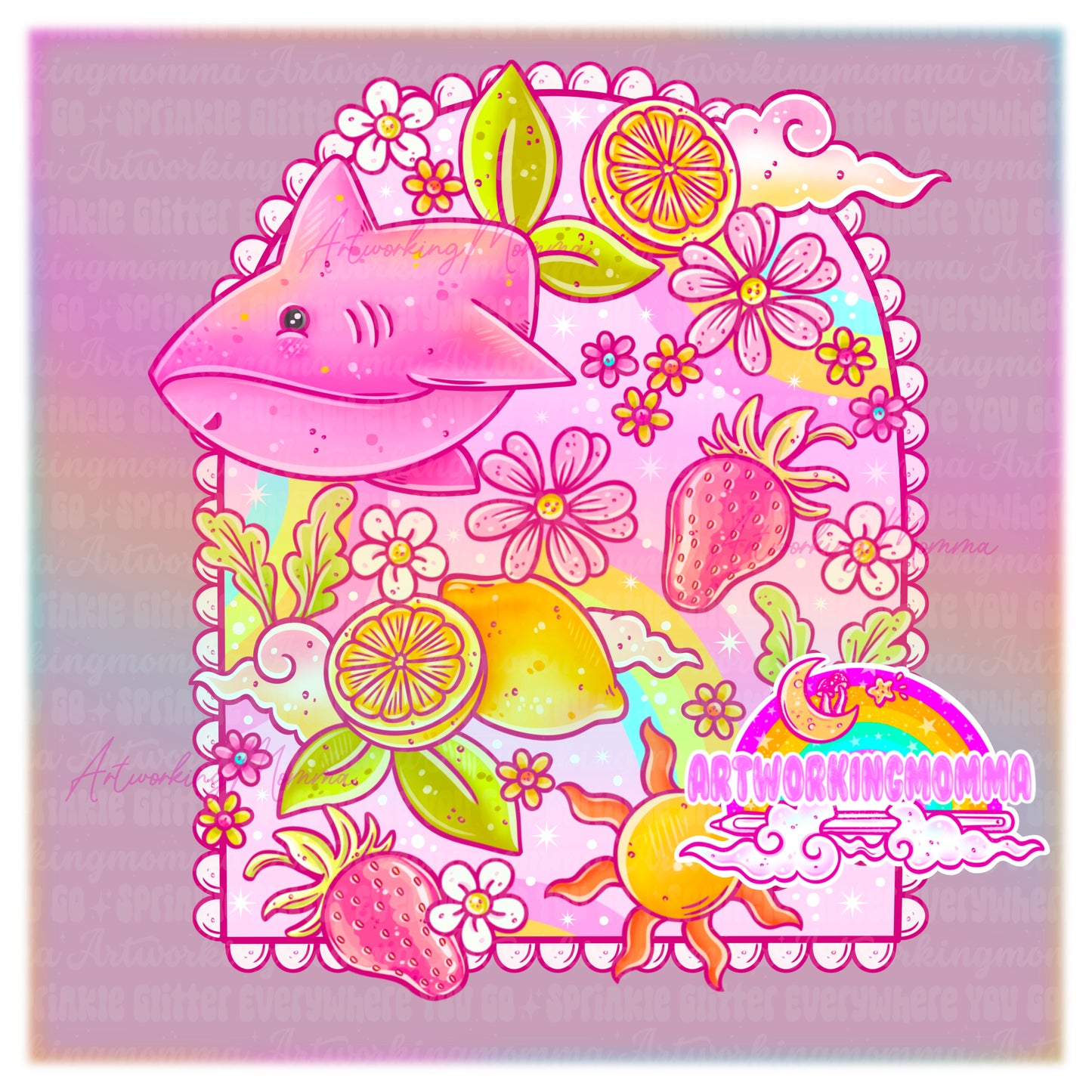 Pink Lemon Sharks and PNG