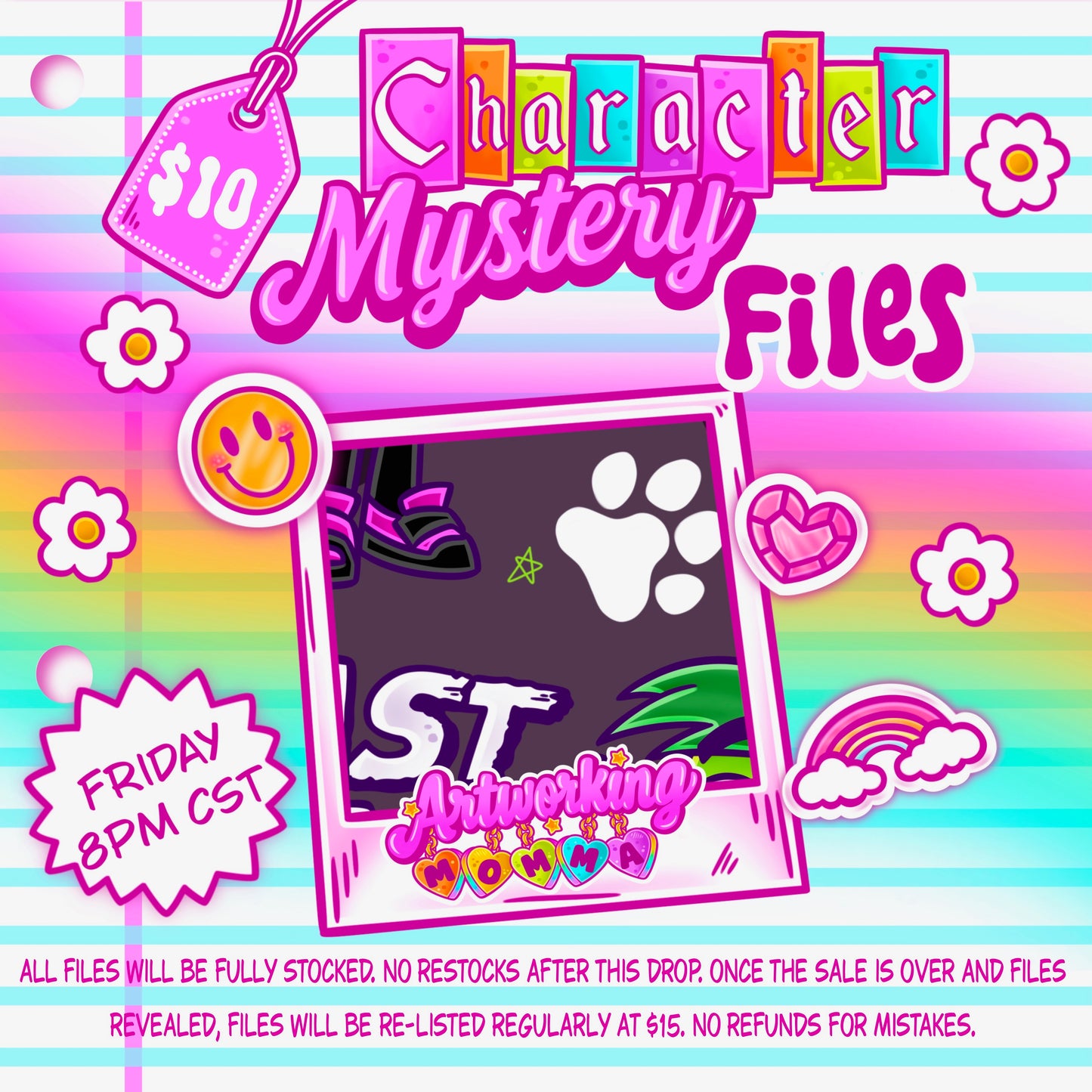 Mystery Character & PNG