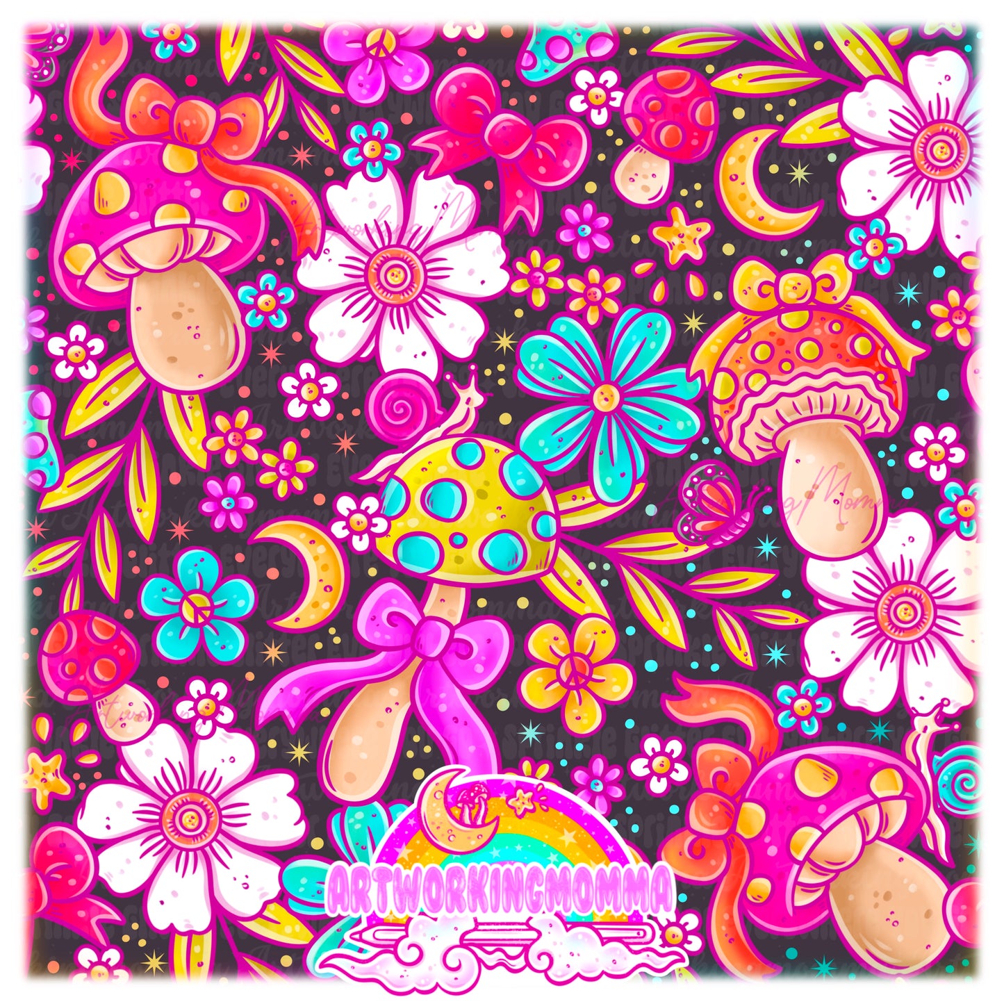 Groovy Bow Mushrooms