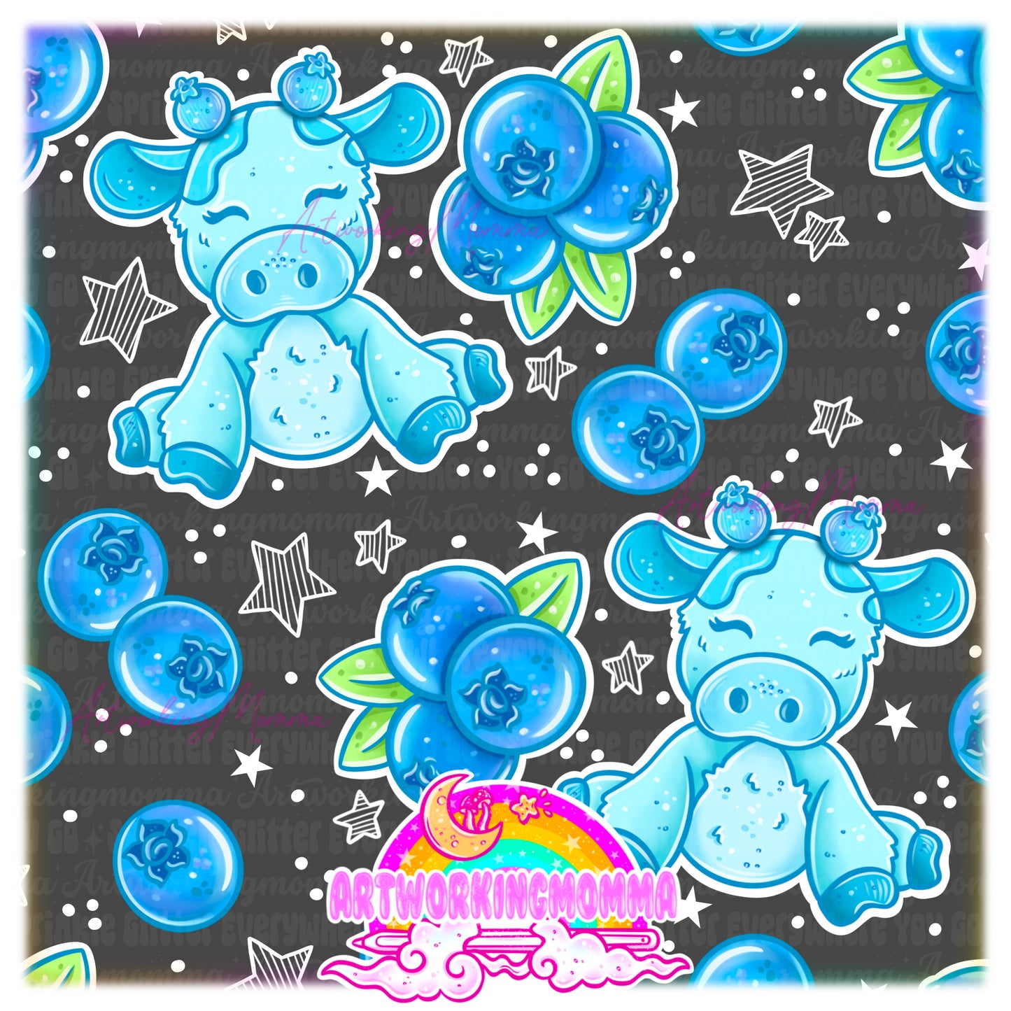 Blueberry Cows