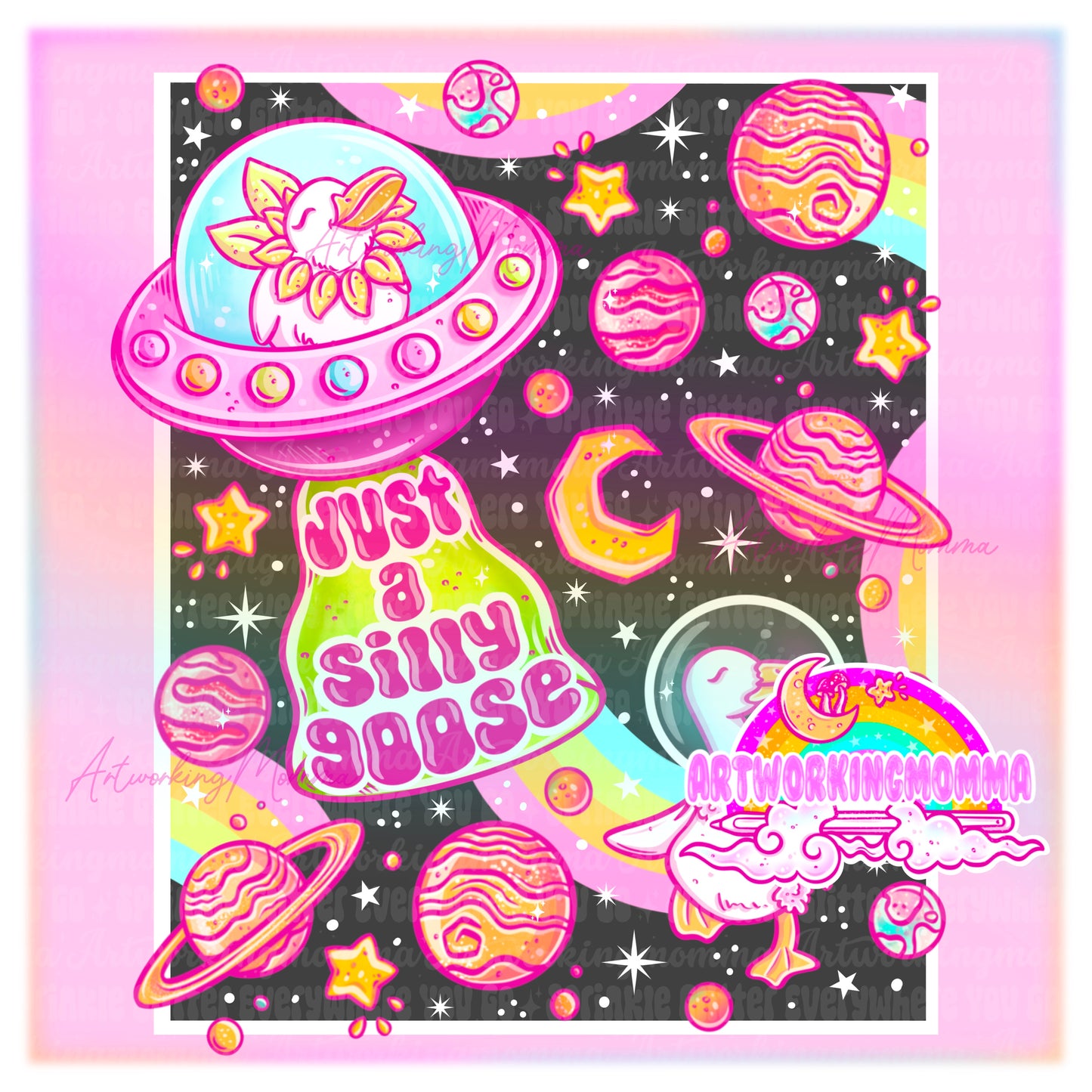 Silly Goose UFO and PNG