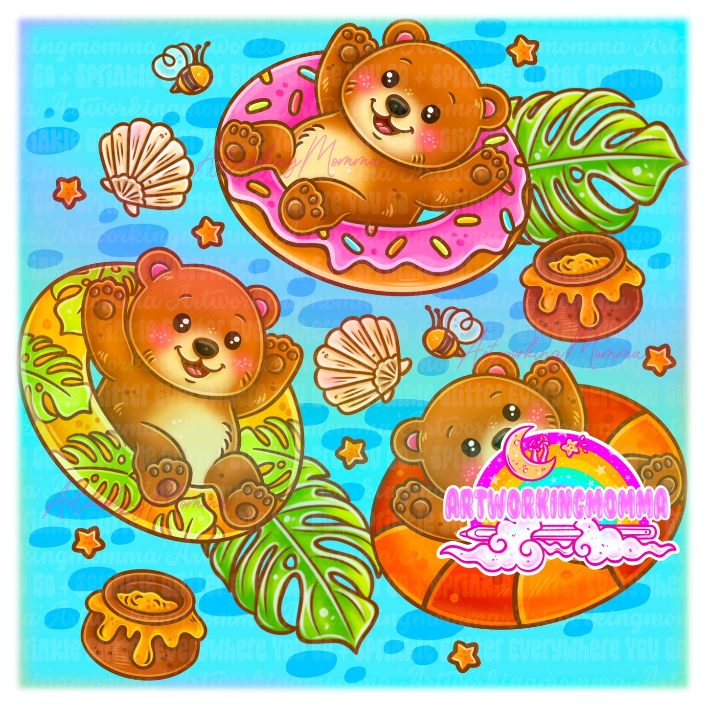 Vacation Honey Bears and PNG