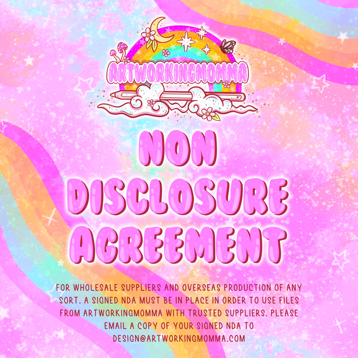 Non Disclosure Agreement for Wholesale and overseas production