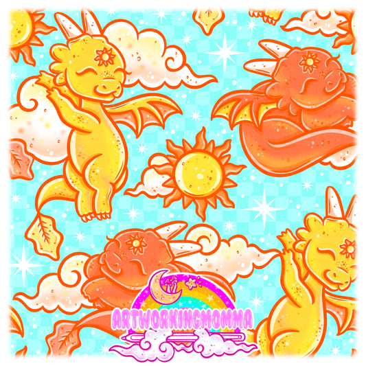 Sun Dragons + PNG