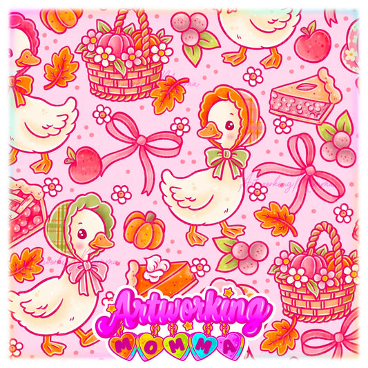 Cozy Fall Geese