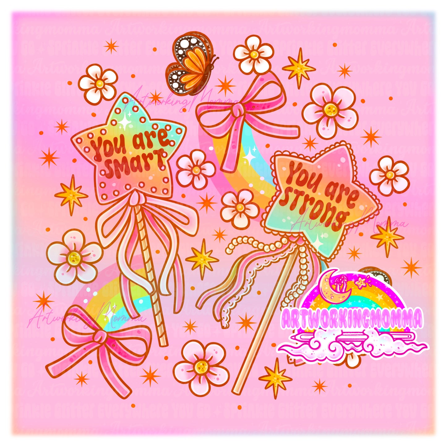 Affirmation Wands and PNG