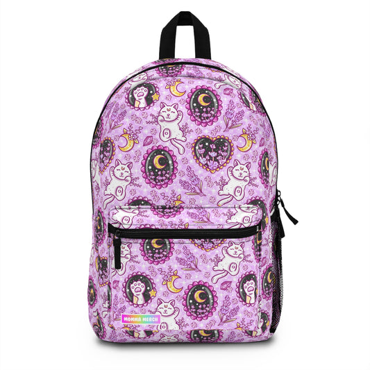 Lavender Kitty Backpack