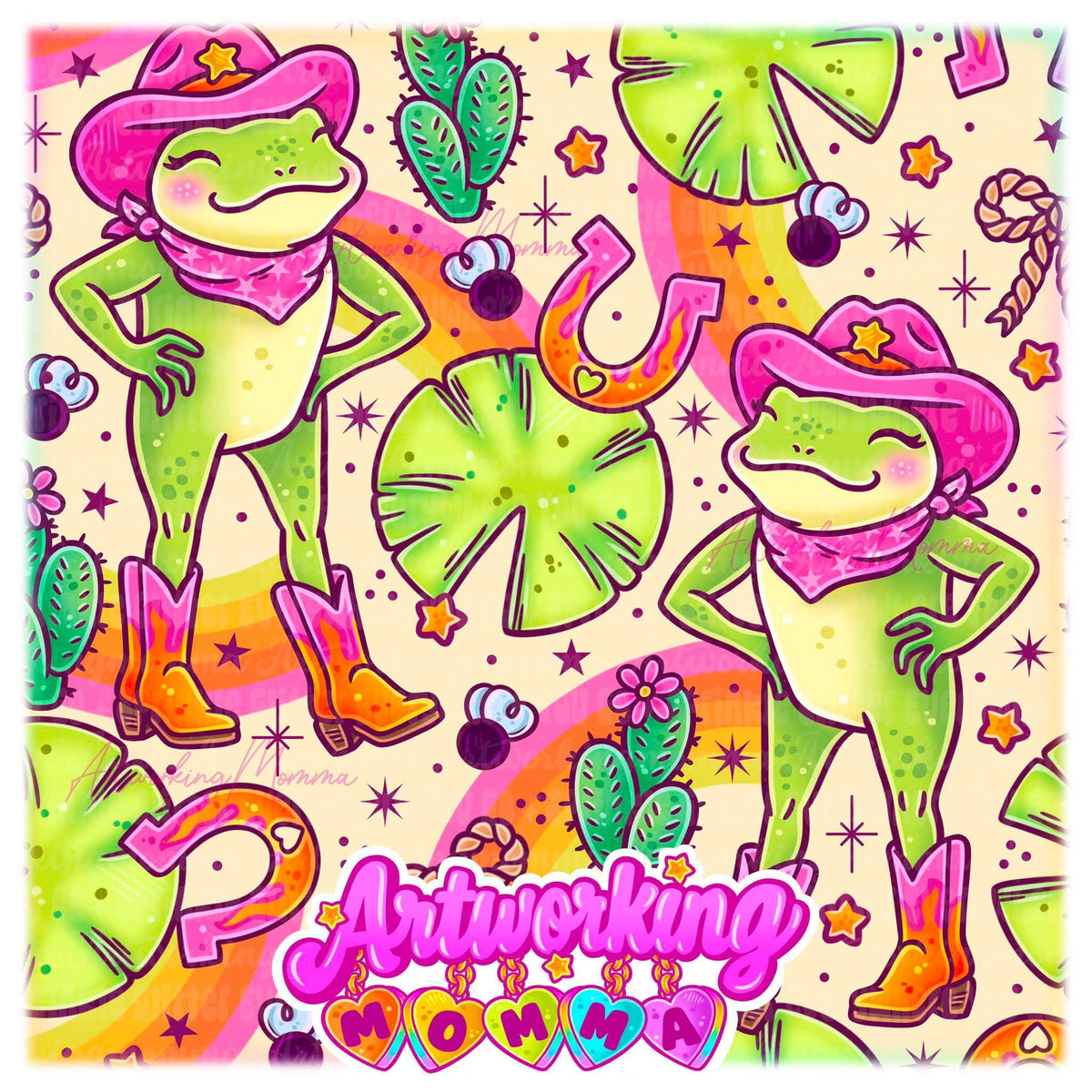 Frog Cowgirls & PNG