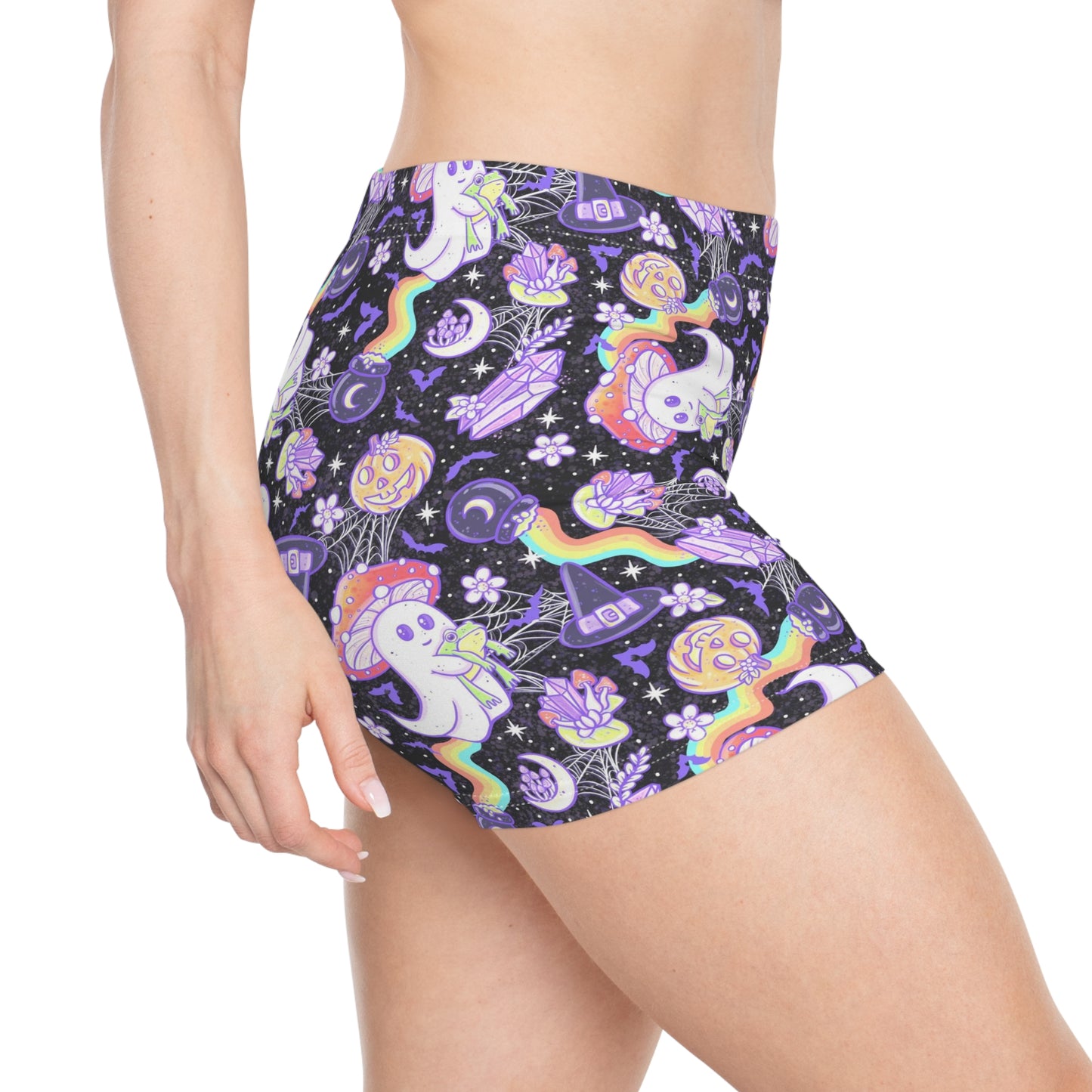 Shroomie Ghost Women's Shorts