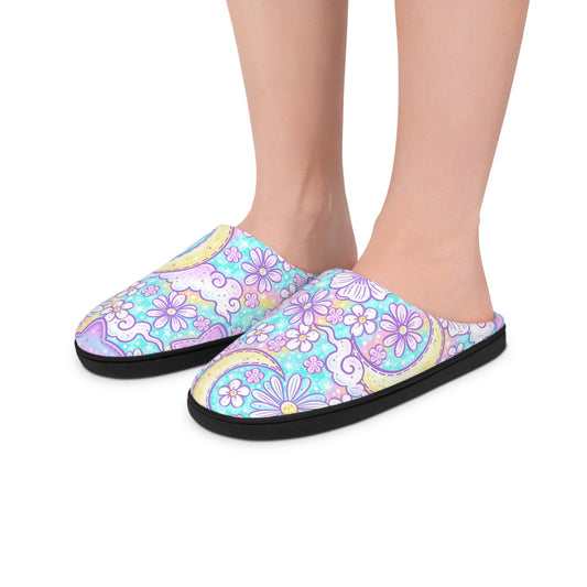 Sleepy Floral Women's Slippers