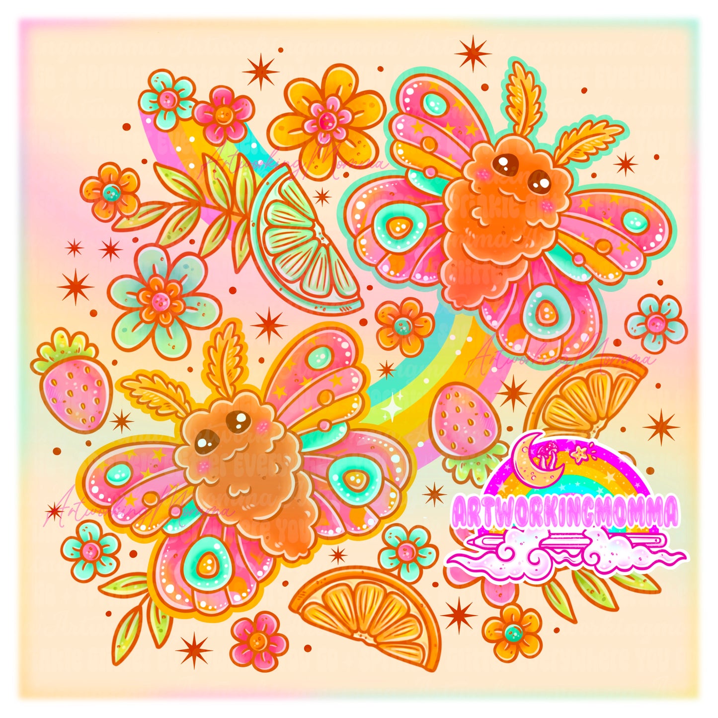 Sherbert Moths and PNG