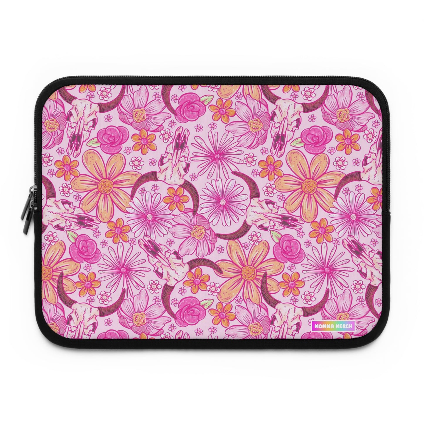 Western Floral Laptop Sleeve