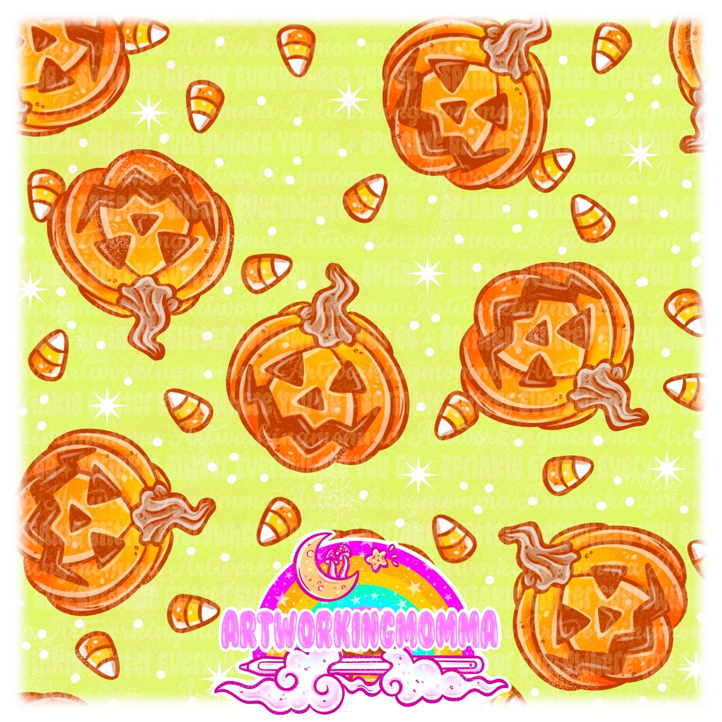 Caramel Apple Jack O Lantern Coord