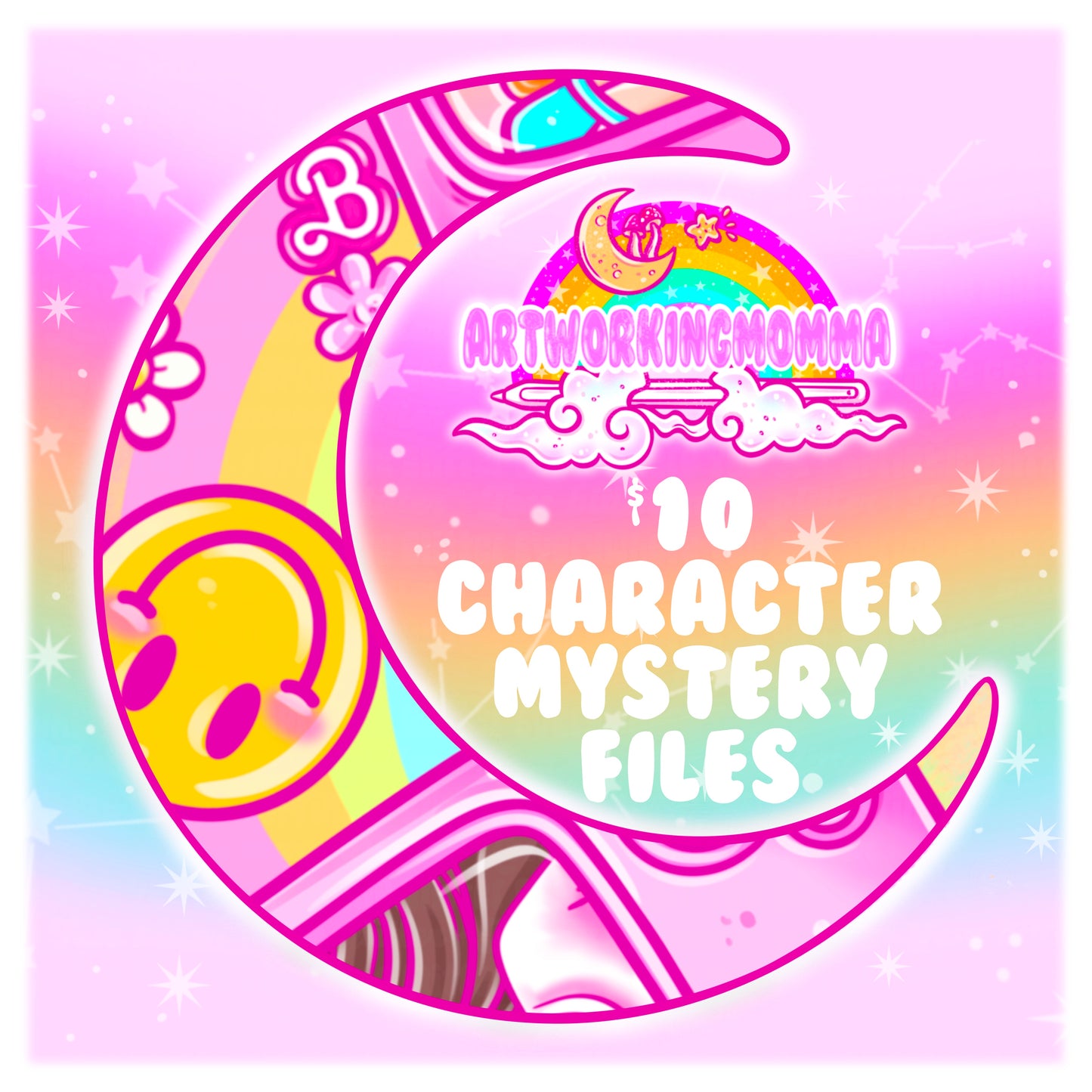 Limited New Colorway Character Mystery and PNG BUNDLE no surprises included