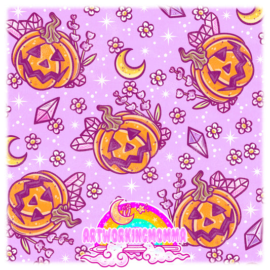 Lavender Jack O Lantern Coord