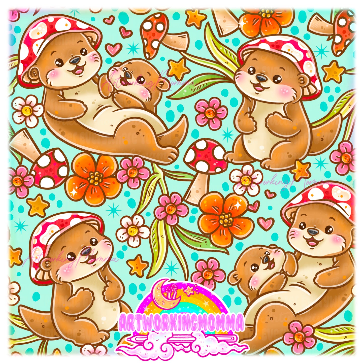 Cutie Otters and PNG