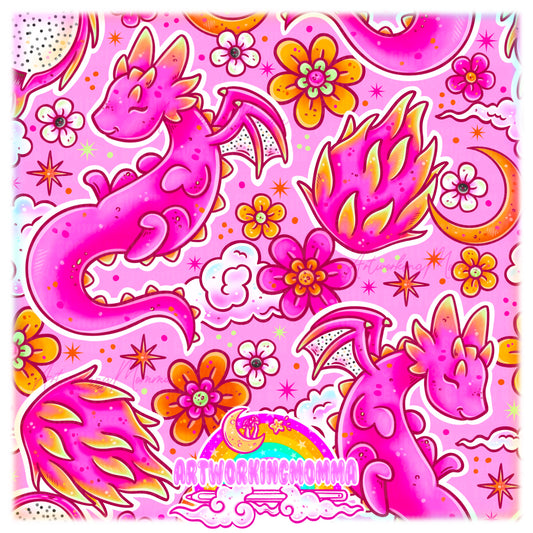 Dragon Fruit Dragons and PNG