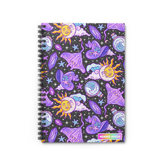 Celestial Sea Spiral Notebook - Ruled Line