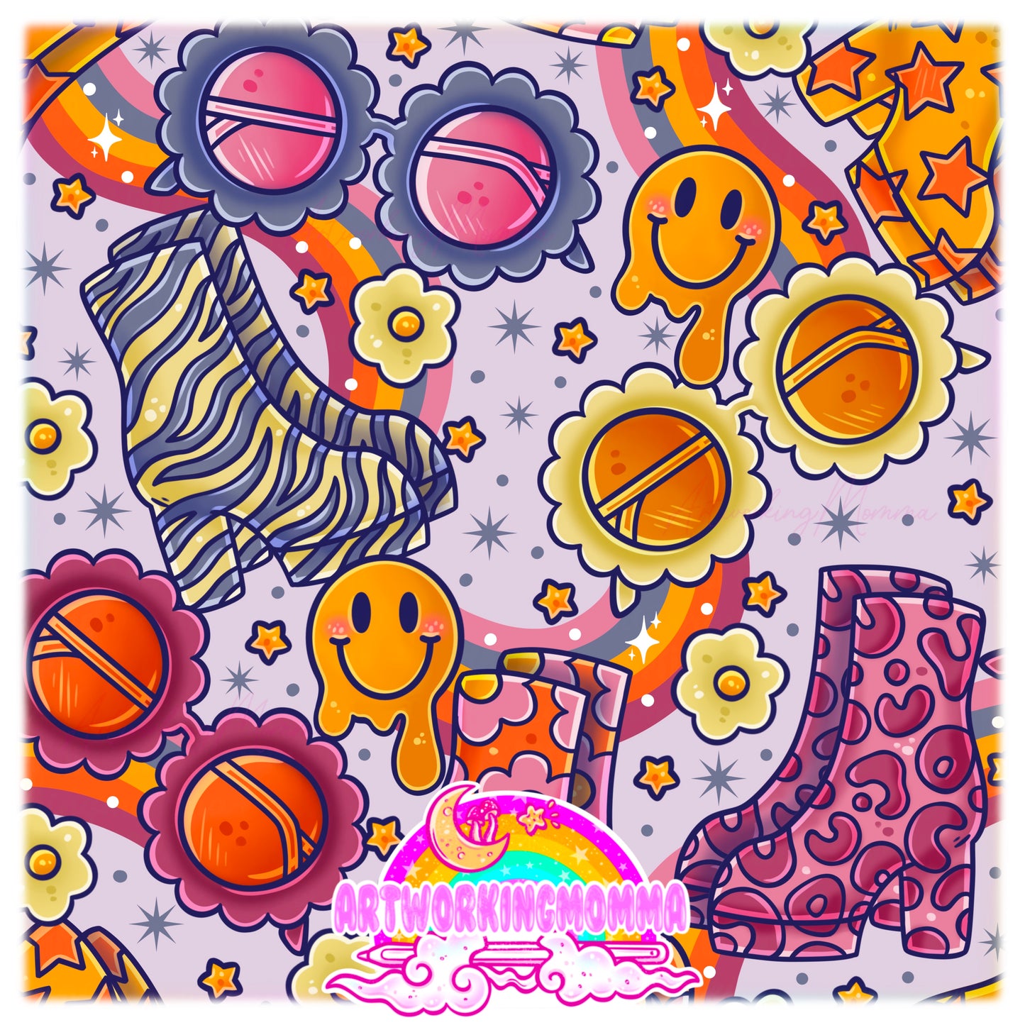 Funky Gogo Boots & PNG