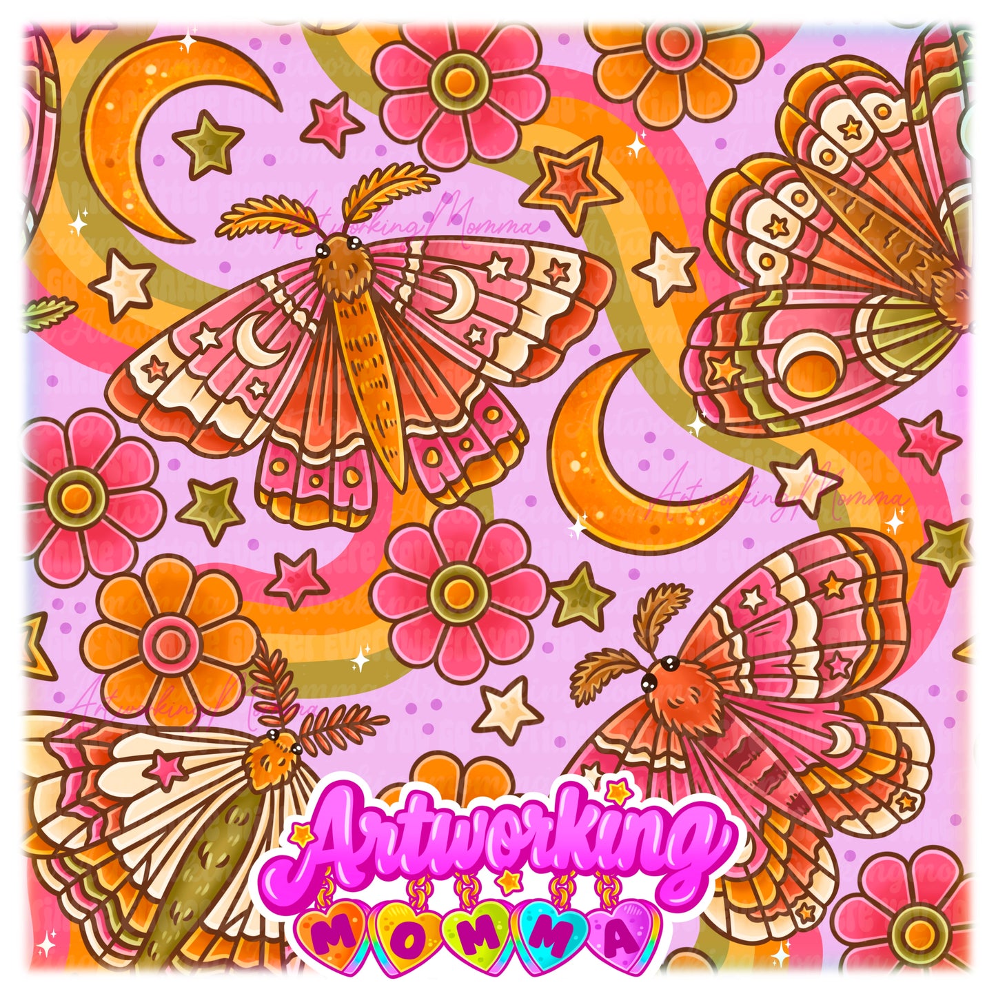 Star Moths & PNG
