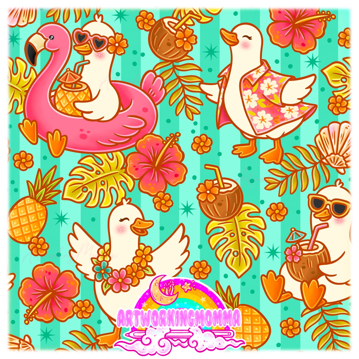 Hawaiian Ducks & PNG