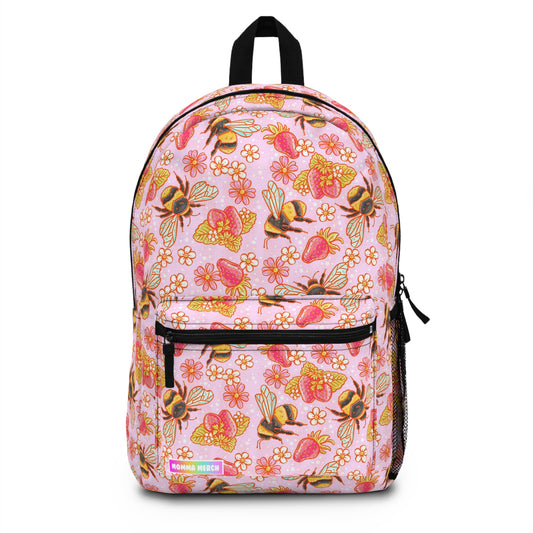 Strawberries and Bees Backpack