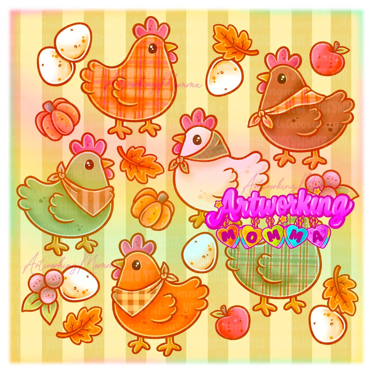 Neutral Fall Chickens