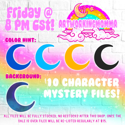 Mystery Character and PNG