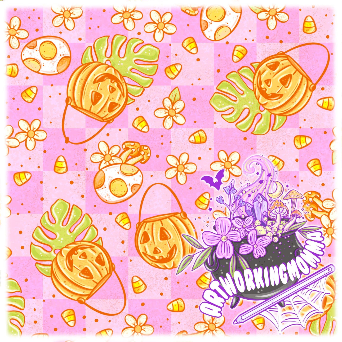 Candy Corn Dino (Coord)