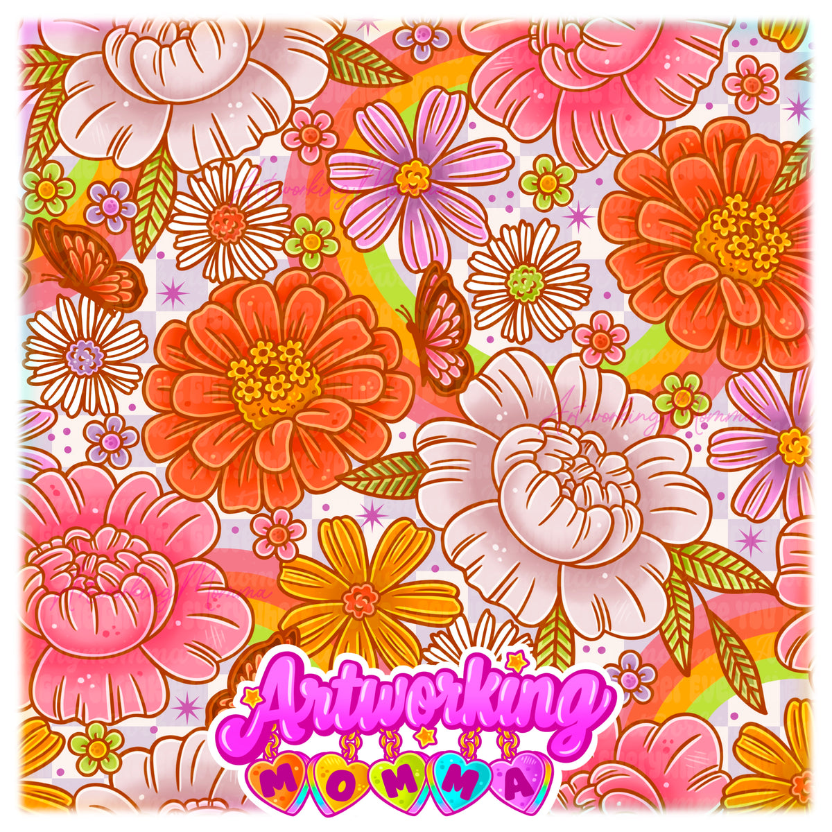Butterfly Floral & PNG