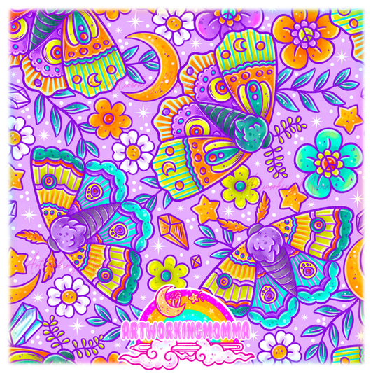 Scooby Inspired Moths and PNG