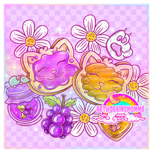 PB & J Kitties PNG