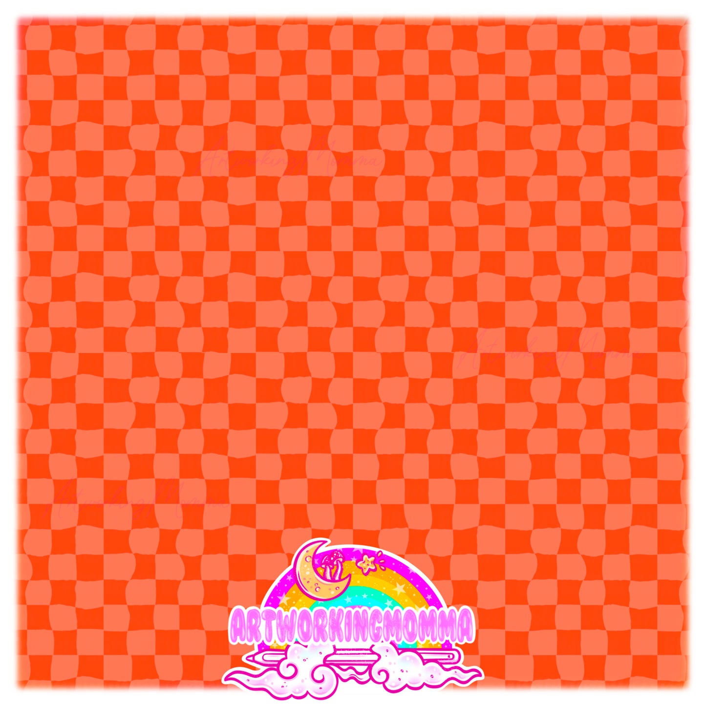 Orange Checkers