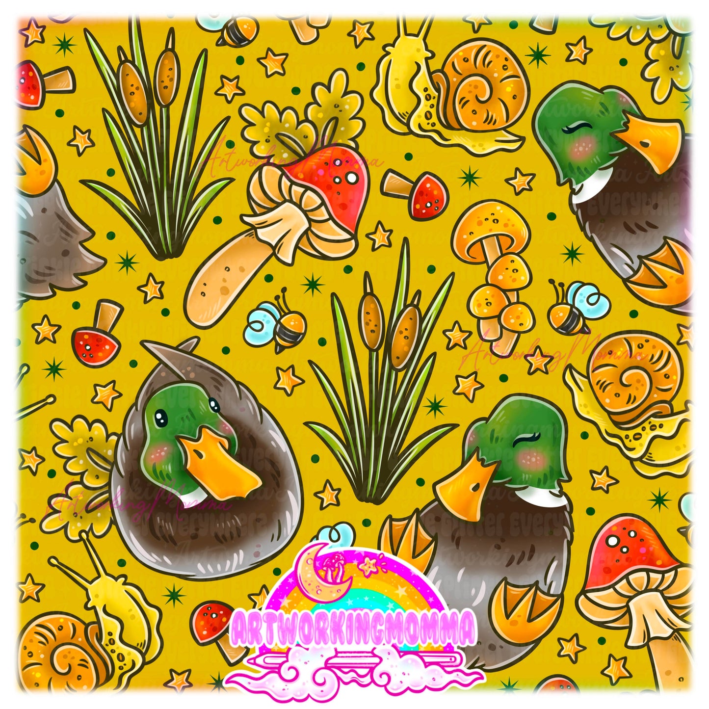 Mallard Duck and PNG