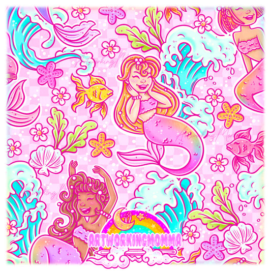 Mermaid Cuties and PNG