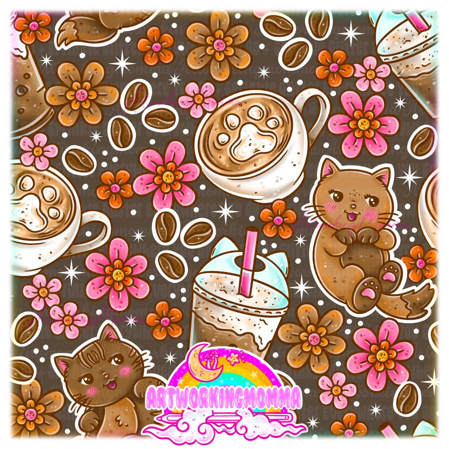 Coffee Cats and PNG