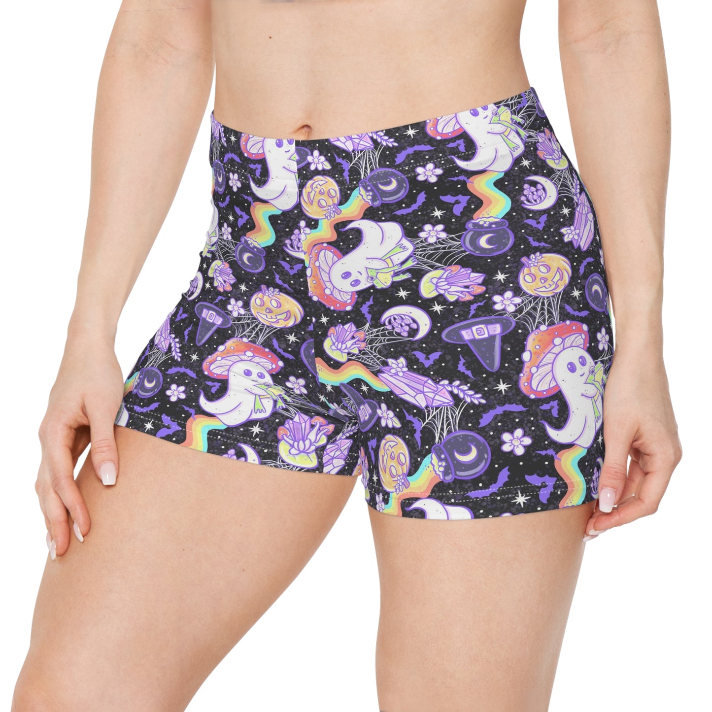 Shroomie Ghost Women's Shorts