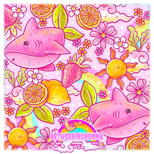 Pink Lemon Sharks and PNG