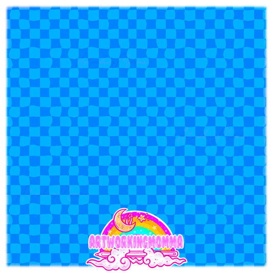 Blue Checkers