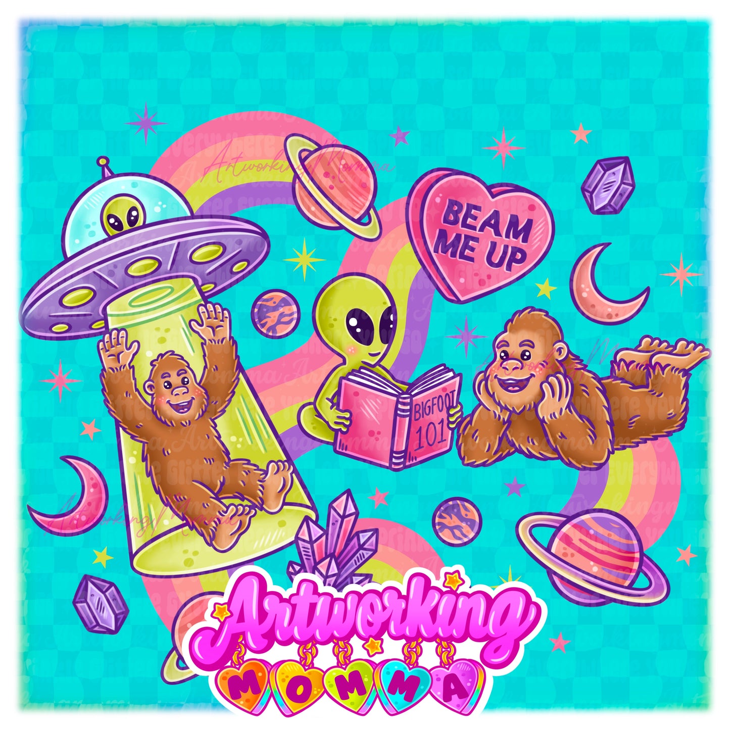 Abducted Bigfoot & PNG