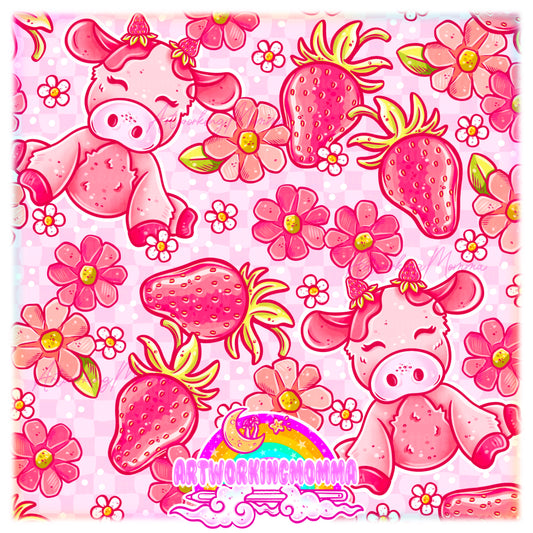 Strawberry Cows