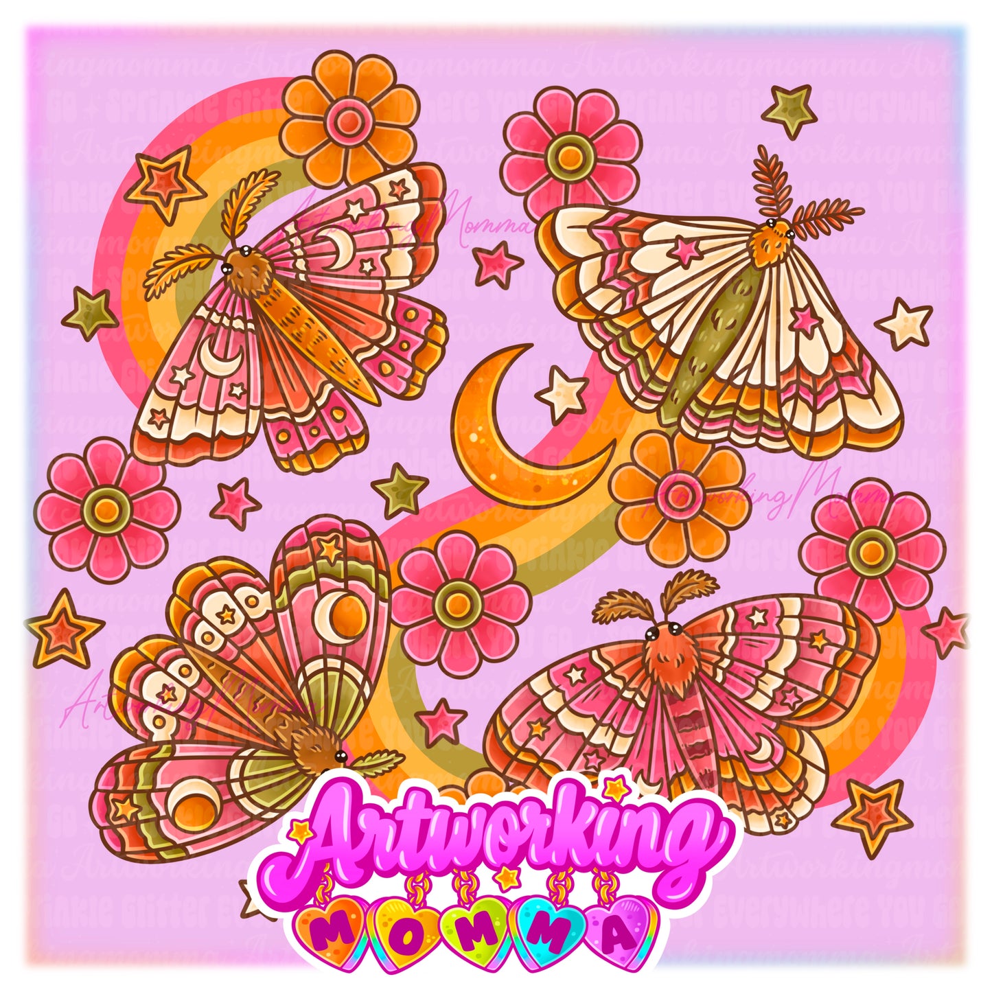 Star Moths & PNG